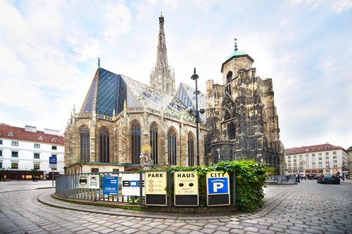 BOE Garage Stefansplatz Einfahr