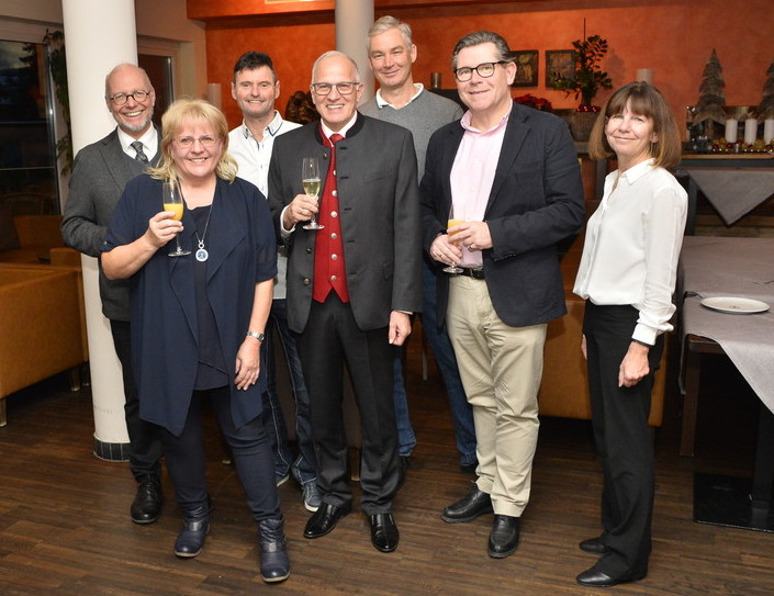 Die langjährigen Mitarbeiter der BOE Innsbruck wurden gefeiert.