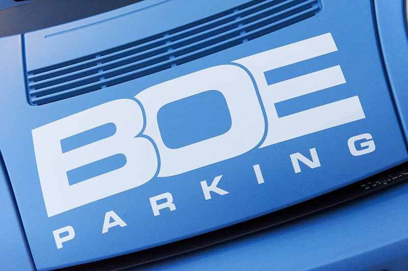 BOE Parking Logo Fahrzeug